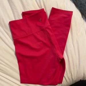 Zyia 7/8 length Hot Pink leggings size 8-10